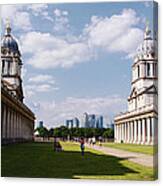 Old Royal Navy College Greenwich Canvas Print