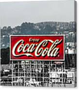 Old San Francisco Coke Sign Canvas Print