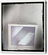 Old Television Canvas Print