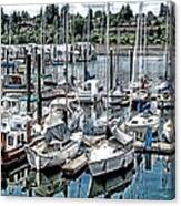 Olympia Harbor Canvas Print