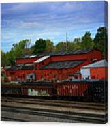 On The Other Side Of The Tracks Canvas Print