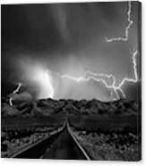 On The Road With The Thunder Gods Canvas Print