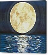 Once In A Very Blue Moon Canvas Print