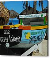 One Happy Island Canvas Print