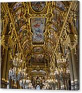 Opera Garnier - The Grand Foyer Canvas Print