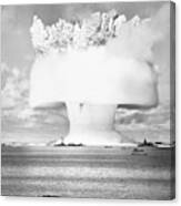 Operation Crossroads Atom Bomb Test Canvas Print