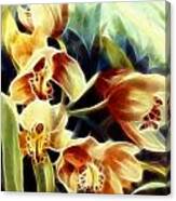 Orchid Life Force 3 Canvas Print