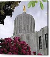 Oregon State Capitol Dome Canvas Print