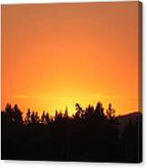 Oregon Sunset Canvas Print