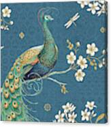Ornate Peacock Iii Canvas Print