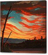 Our Banner In The Sky Canvas Print
