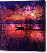 Out Of This World Fishing Hole Canvas Print
