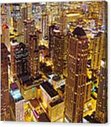 Over Chicago Canvas Print