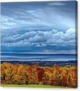 Overlooking The Bay Canvas Print