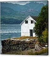 Old Oyster Shack Canvas Print