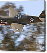P-40 Warhawk Canvas Print