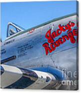 P-47 Thunderbolt Airplane Wwii Engine Art Canvas Print