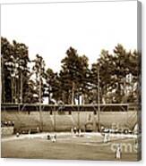 Pacific Grove California Baseball Game 1935 Canvas Print