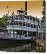 Paddle Boat Walt Disney World Canvas Print