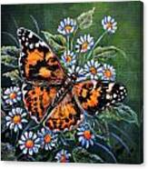 Painted Lady Canvas Print