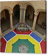 Palace Courtyard Canvas Print