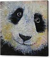 Panda Smile Canvas Print