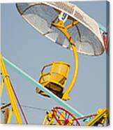 Parachute Carnival Ride Canvas Print