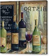 Paris Wine Tasting Canvas Print
