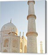 Partial View Taj Mahal Canvas Print