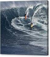 Party Wave At Jaws Canvas Print