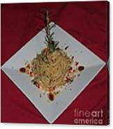 Pasta Canvas Print