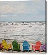 Pastel Paradise Canvas Print