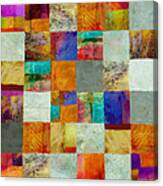Patchwork Abstract Art Canvas Print