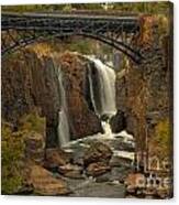 Paterson Great Falls New Jersey Canvas Print