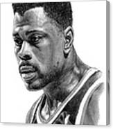 Patrick Ewing Canvas Print