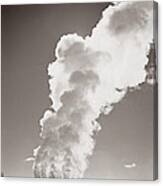 Paul Bunyan's Carbon Footprint Canvas Print