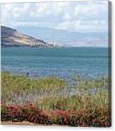 Peaceful Day At The Kinneret Canvas Print