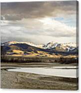 Peaceful Day In Helena Montana Canvas Print