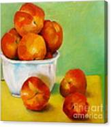 Peachy Keen Canvas Print