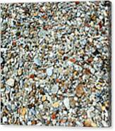 Pebbles In The Sand Canvas Print