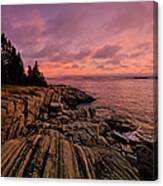 Pemaquid Point Sunset Canvas Print