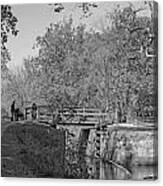 Pennyfield Lock Chesapeake And Ohio Canal Canvas Print