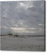 Pensacola Beach After Storm Canvas Print
