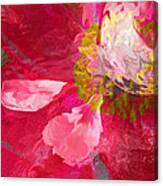 Petals And Vase-1 Canvas Print