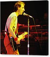Pete Townsend Of The Who At Oakland Ca 1980 Canvas Print