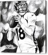 Peyton Manning Canvas Print