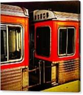 Philadelphia - Subway Train 1 Canvas Print