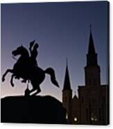 #photo Taken In Jackson Square In New Canvas Print