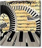 Piano Keys Canvas Print