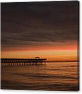 Pier Myrtle Beach Sc Canvas Print